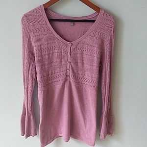 MOVING - MAKE OFFER! J. Jill Bell Sleeve Sweater